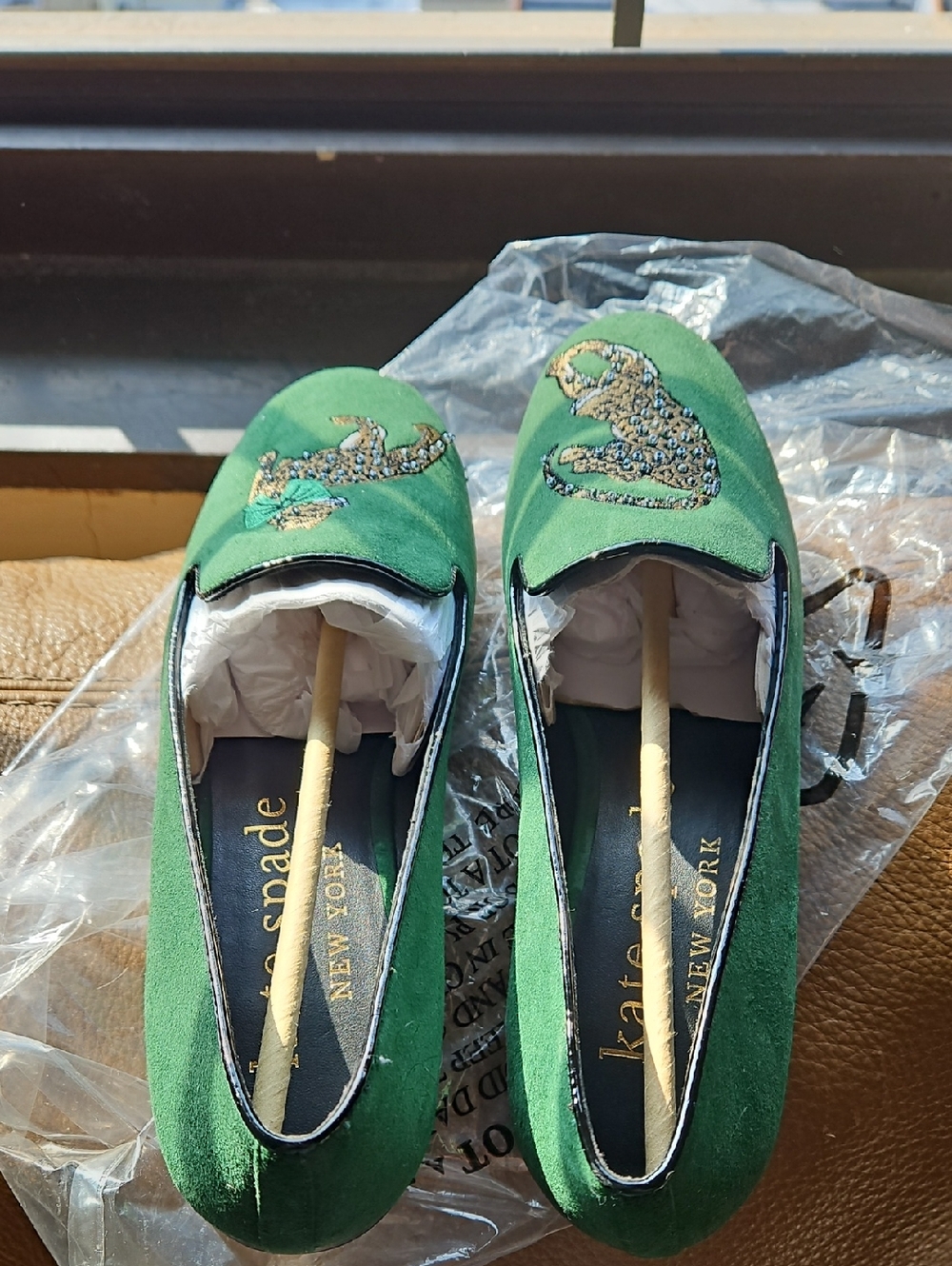 Kate Spade Lounge Leopard Suede Women’s Flats